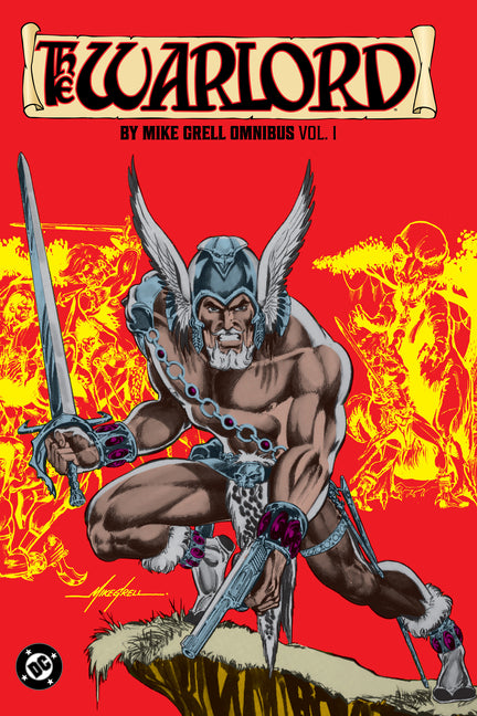 Book cover for Warlord by Mike Grell Omnibus Vol. 1