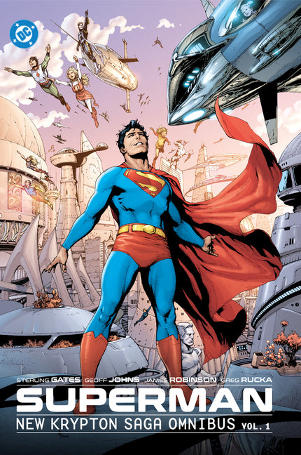 Book cover for Superman: New Krypton Saga Omnibus Vol. 1