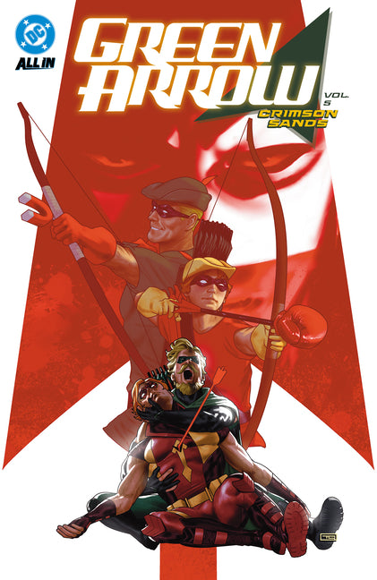 Book cover for Green Arrow Vol. 5: Crimson Sands