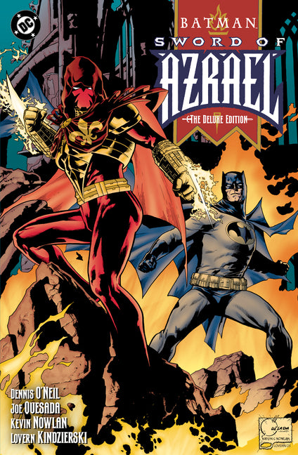 Book cover for Batman: Sword of Azrael: Deluxe Edition