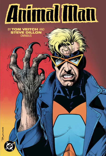 Book cover for Animal Man by Tom Veitch and Steve Dillon Omnibus