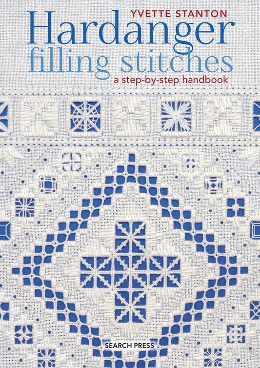 Book cover for Hardanger Filling Stitches: A Step-By-Step Handbook