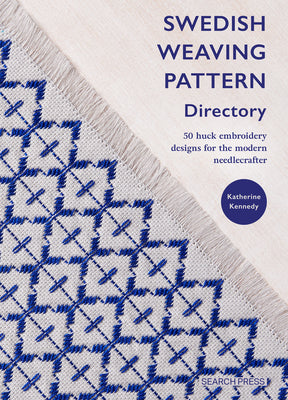 Book cover for Swedish Weaving Pattern Directory: 50 Huck Embroidery Designs for the Modern Needlecrafter