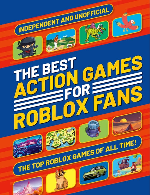 Book cover for Best Action Games for Roblox Fans