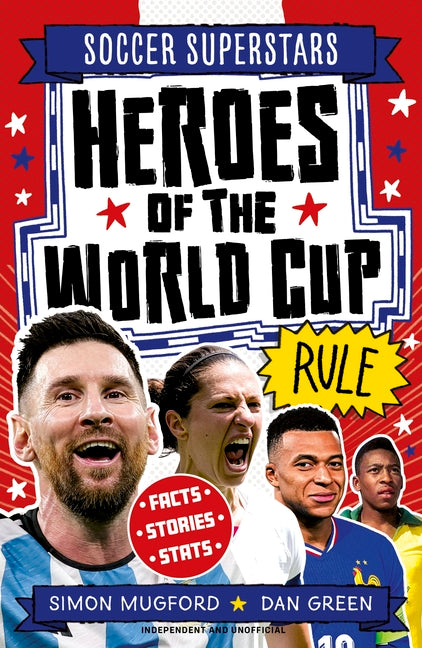 Book cover for Soccer Superstars: Heroes of the World Cup Rule