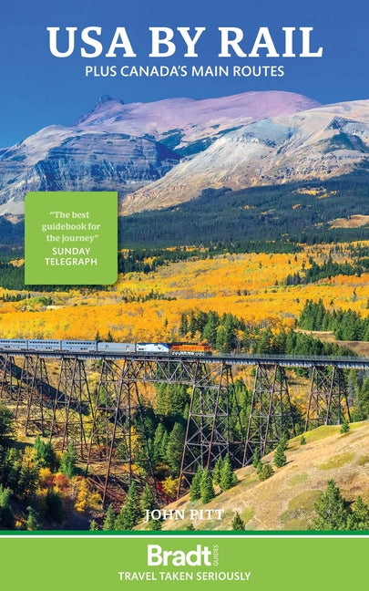Book cover for USA by Rail: Plus Canada's Main Routes