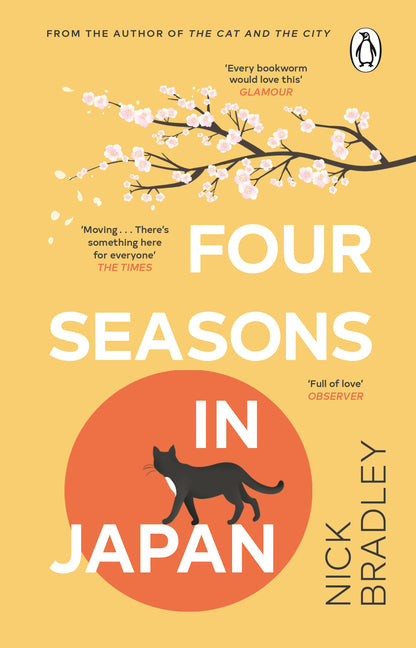 Book cover for Four Seasons in Japan: A big-hearted book-within-a-book about finding purpose and belonging, perfect for fans of Matt Haig's THE MIDNIGHT LIBRARY