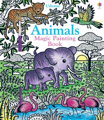 Book cover for Animals Magic Painting Book
