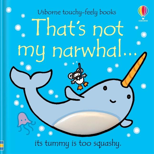 Book cover for That's Not My Narwhal.