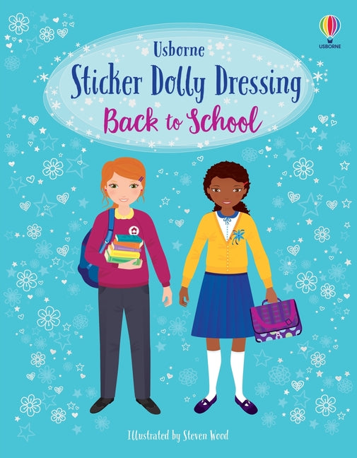 Book cover for Sticker Dolly Dressing Back to School: A Back to School Book for Kids