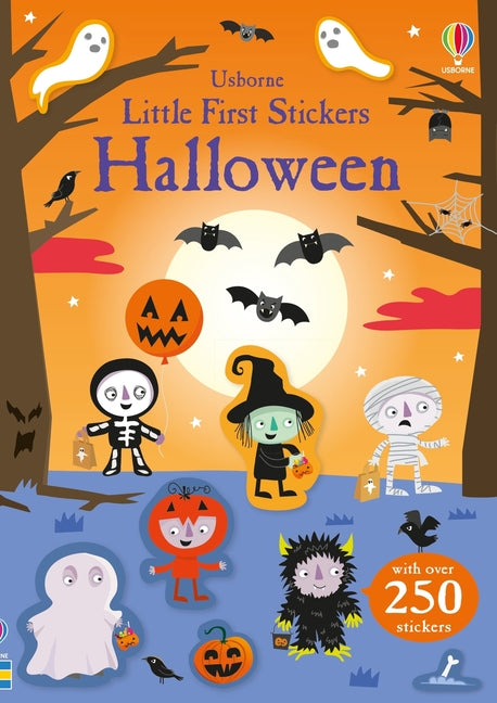 Book cover for Little First Stickers Halloween: A Halloween Book for Kids