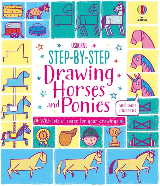 Book cover for Step-By-Step Drawing Horses and Ponies