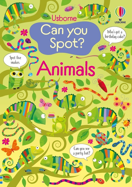 Book cover for Can You Spot? Animals