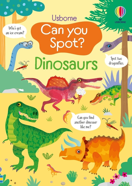 Book cover for Can You Spot? Dinosaurs