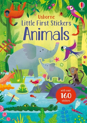 Book cover for Little First Stickers Animals