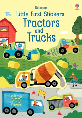 Book cover for Little First Stickers Tractors and Trucks