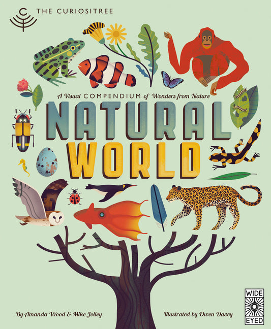 Book cover for Curiositree: Natural World: A Visual Compendium of Wonders from Nature