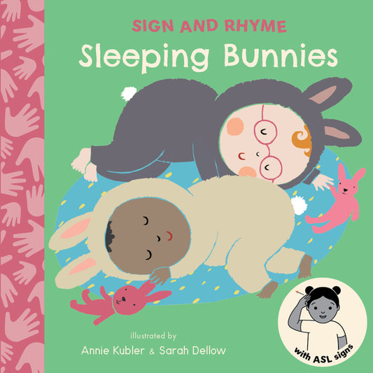 Book cover for Sleeping Bunnies ASL