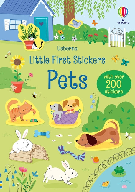 Book cover for Little First Stickers Pets