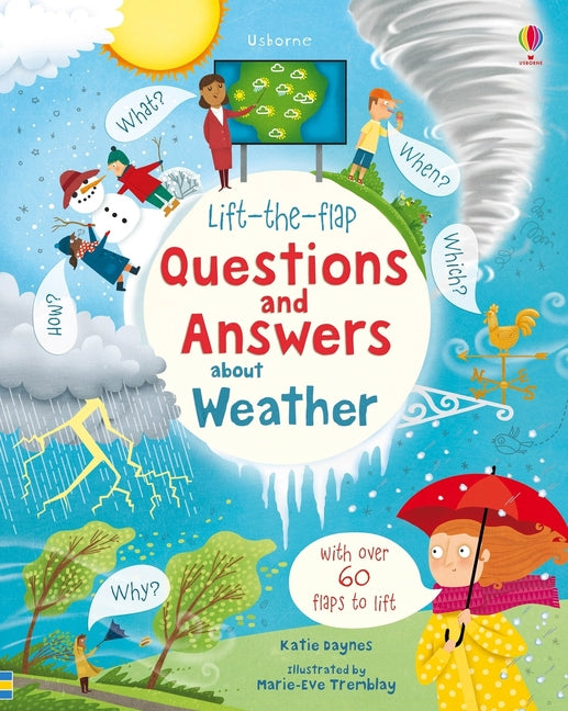 Book cover for Lift-The-Flap Questions and Answers about Weather