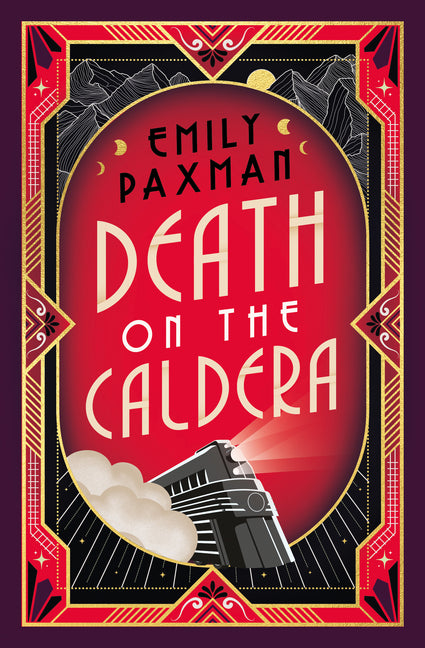 Book cover for Death on the Caldera