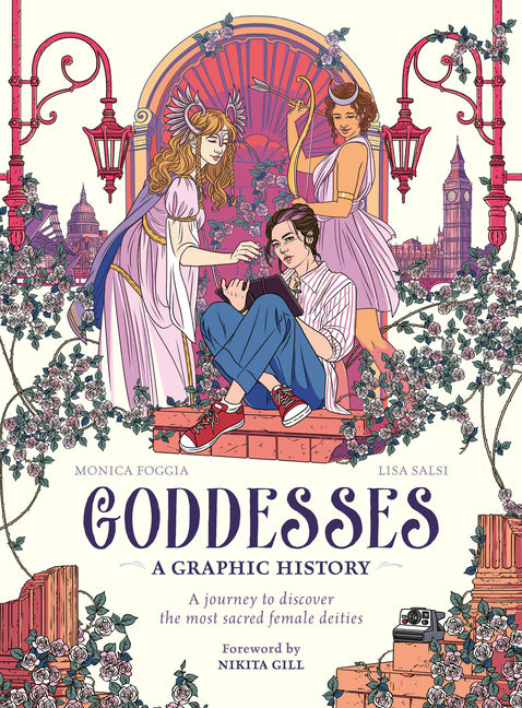 Book cover for Goddesses: A Graphic History: A Journey to Discover the Most Sacred Female Deities