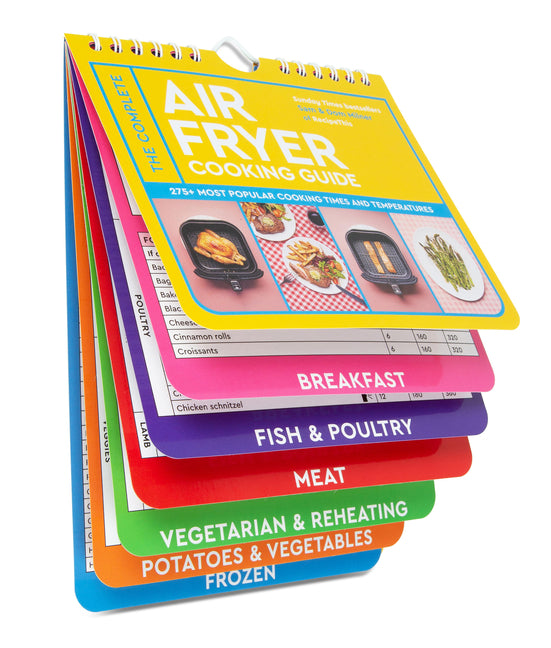 Book cover for Complete Air Fryer Cooking Guide: 275+ Most Popular Cooking Times and Temperatures - The Sunday Times Bestseller