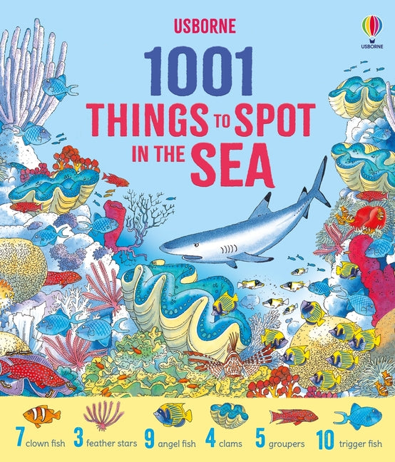 Book cover for 1001 Things to Spot in the Sea