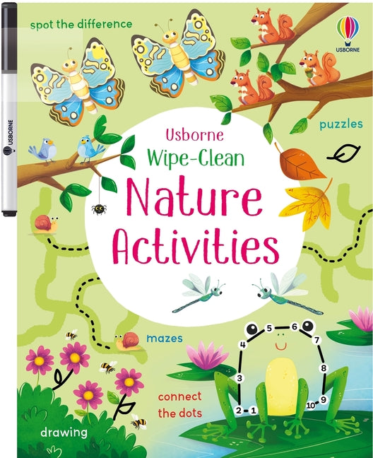 Book cover for Wipe-Clean Nature Activities