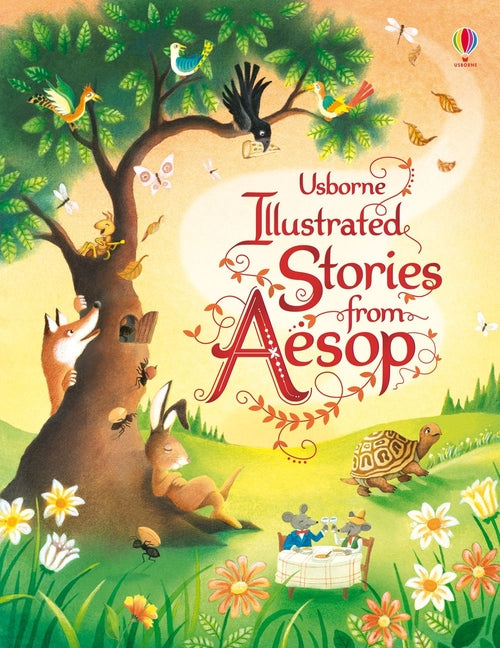 Book cover for Illustrated Stories from Aesop