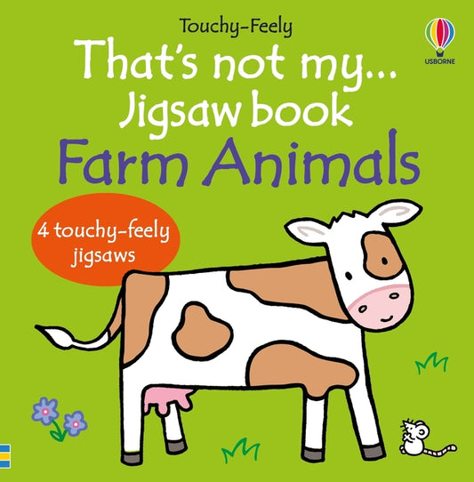 Book cover for That's Not My... Jigsaw Book: Farm Animals