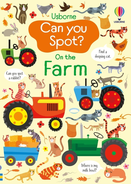 Book cover for Can You Spot? on the Farm