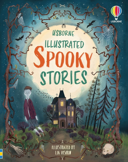 Book cover for Illustrated Spooky Stories