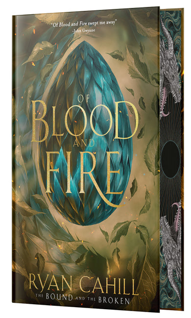 Book cover for Of Blood and Fire: Signed Collector's Edition