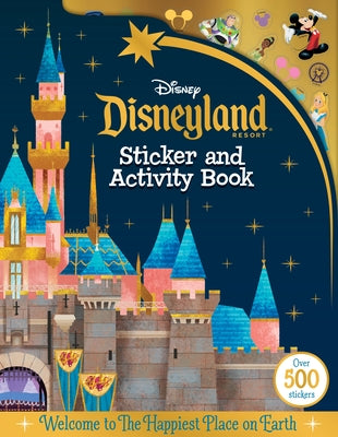 Book cover for Disneyland Parks Sticker and Activity Book: With Over 500 Stickers