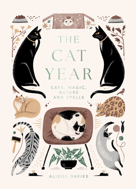 Book cover for Cat Year: Cats, Magic, Nature and Spells