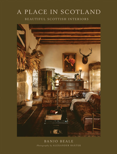 Book cover for Place in Scotland: Beautiful Scottish Interiors