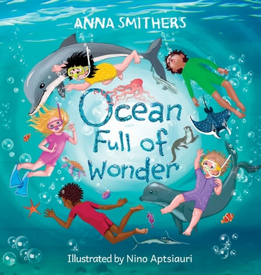 Book cover for Ocean Full of Wonder: An educational, rhyming book about the magic of the ocean for children