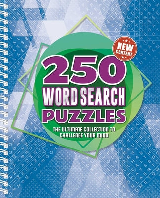 Book cover for 250 Word Search Puzzles: 250 Easy to Hard Wordsearch Puzzles for Adults