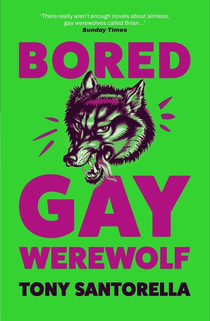 Book cover for Bored Gay Werewolf