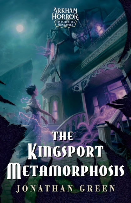 Book cover for Kingsport Metamorphosis: An Arkham Horror Investigators Gamebook