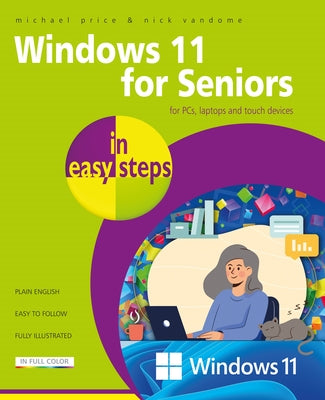 Book cover for Windows 11 for Seniors in Easy Steps