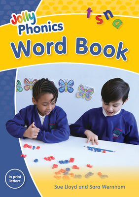 Book cover for Jolly Phonics Word Book in Print Letters