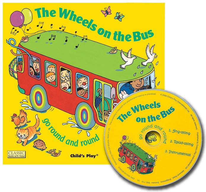 Book cover for Wheels on the Bus Go Round and Round [With CD (Audio)]
