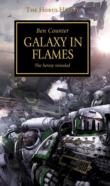 Book cover for Horus Heresy - Galaxy in Flames (UK)