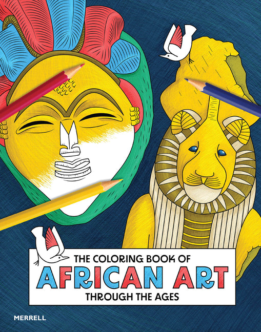 Book cover for Coloring Book of African Art Through the Ages