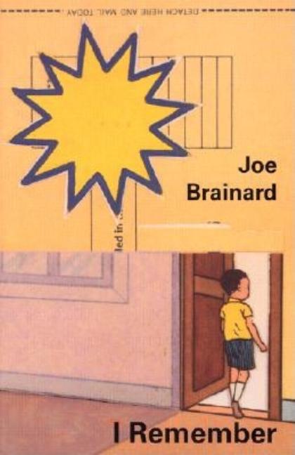 Book cover for Joe Brainard: I Remember