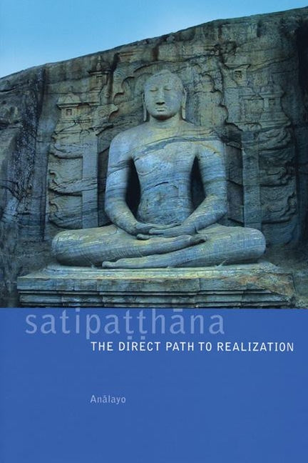 Book cover for Satipatthana: The Direct Path to Realization