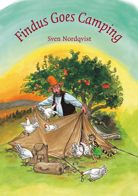 Book cover for Findus Goes Camping