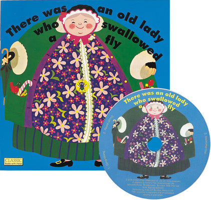Book cover for There Was an Old Lady Who Swallowed a Fly [With CD]